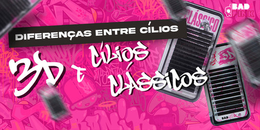 cílios 3D