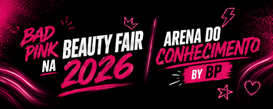 Bad Pink na Beauty Fair 2026: nossas badpinkers na Arena do Conhecimento para ensinar o que há de melhor no universo lash