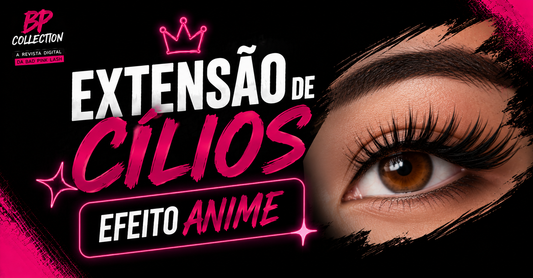Cílios Efeito Anime