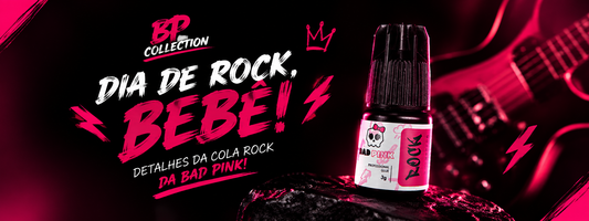 Adesivo Rock da Bad Pink: a cola versátil que a badpinker precisa ter no studio para dar um show
