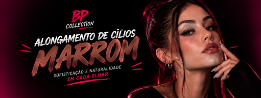 Extensão de cílios marrom: o fio que traz efeito natural e sofisticado pro seu studio