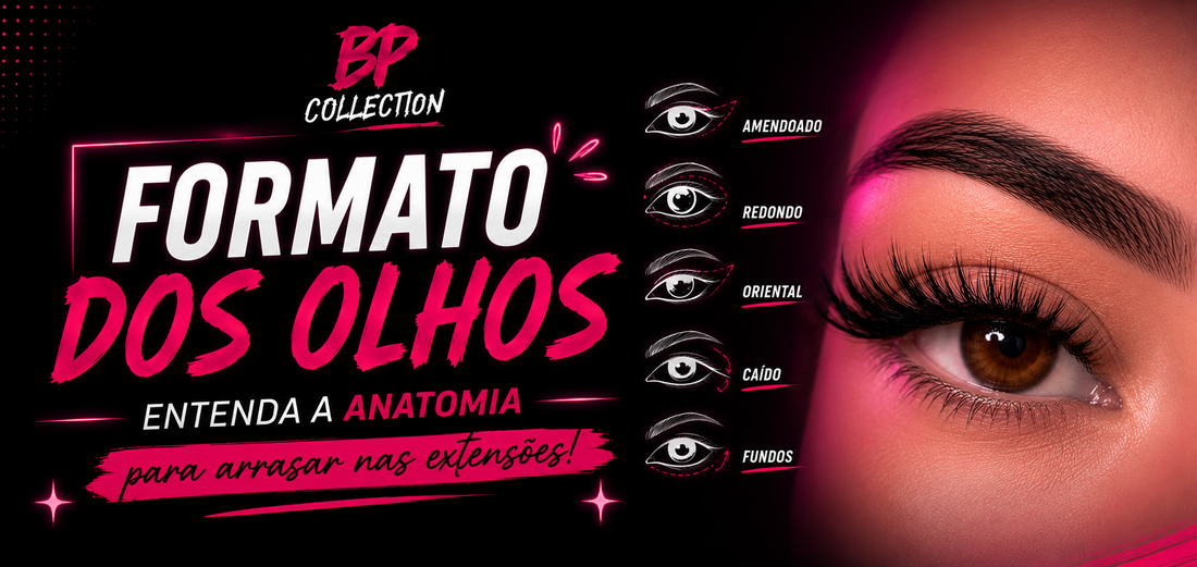 Formato de olhos: entenda a anatomia ocular para arrasar nas extensões de cílios