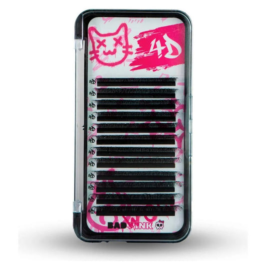 Cílios BAD PINK - 4D Curvatura L
