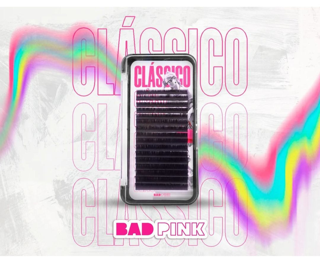 Cílios BAD PINK - Clássico Curvatura M